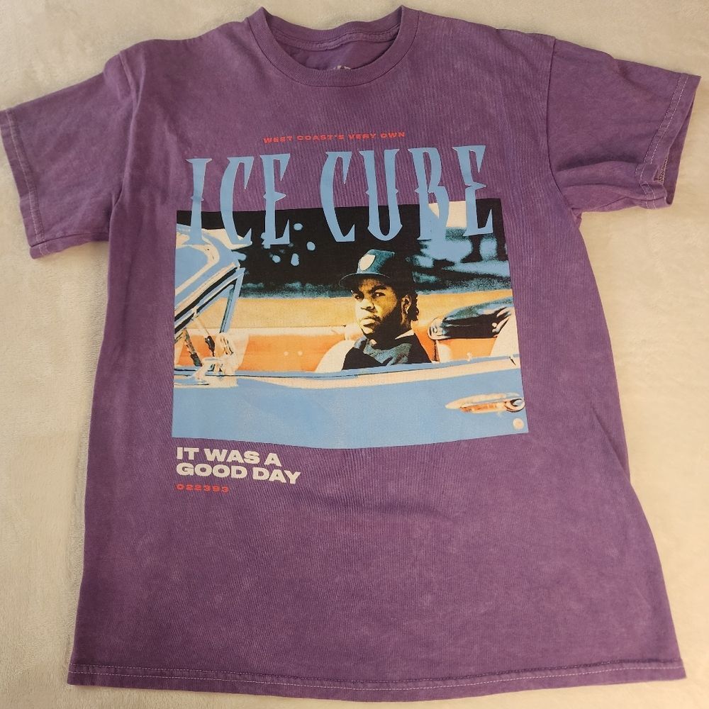 Ice Cube It Was a Good Day Tshirt With Graphics Seize Med New Without Tags
